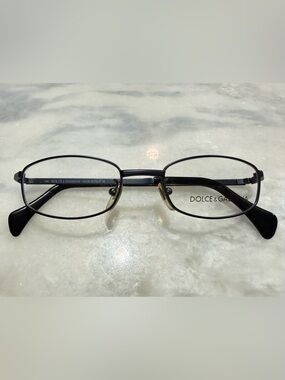 Dolce & Gabbana Navy Blue Metal Women’s/Men's Eyeglass Frames